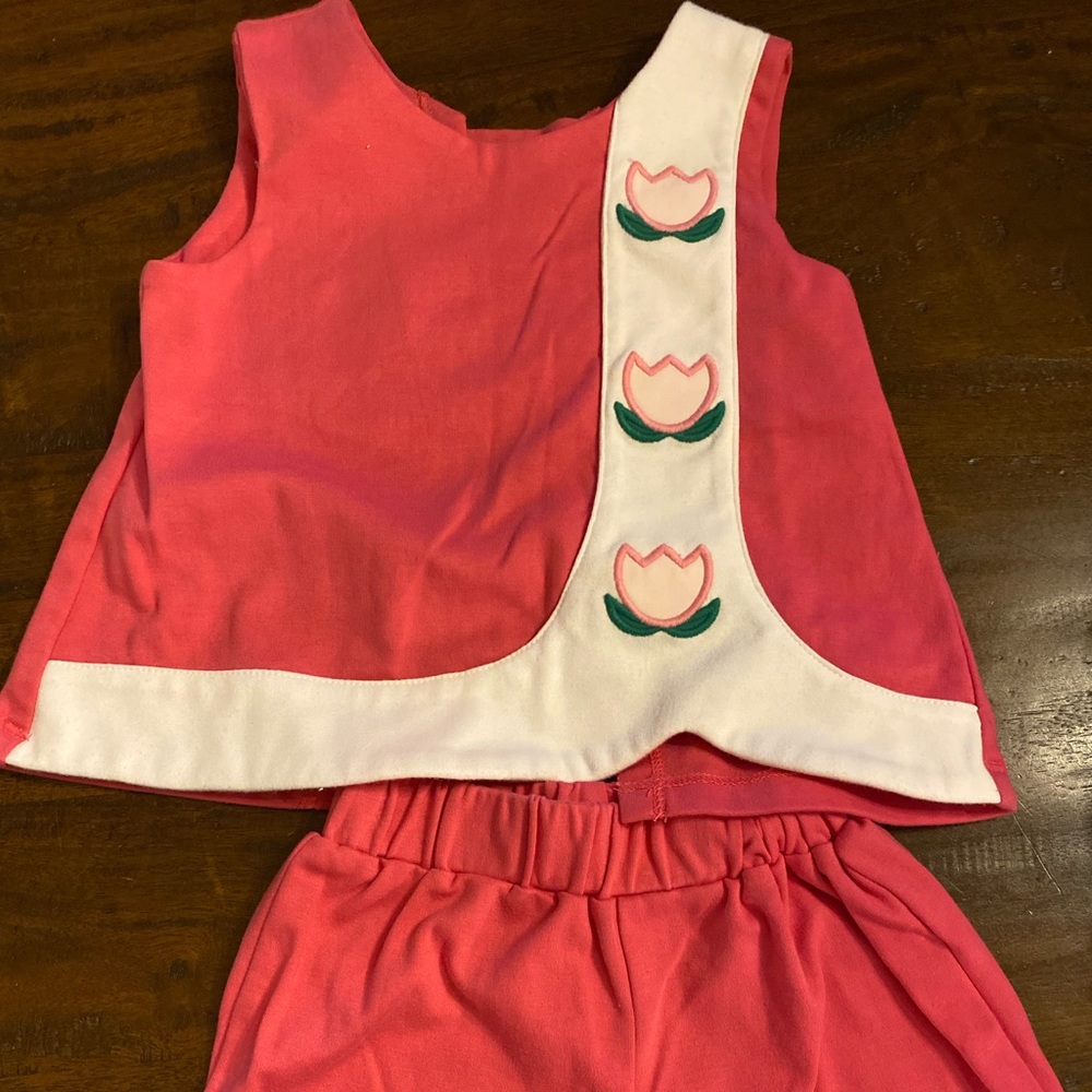Girls Beaufort bonnet company short set. Size 2t. VGUC.